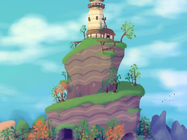 Concept Art - Spiral Mountain