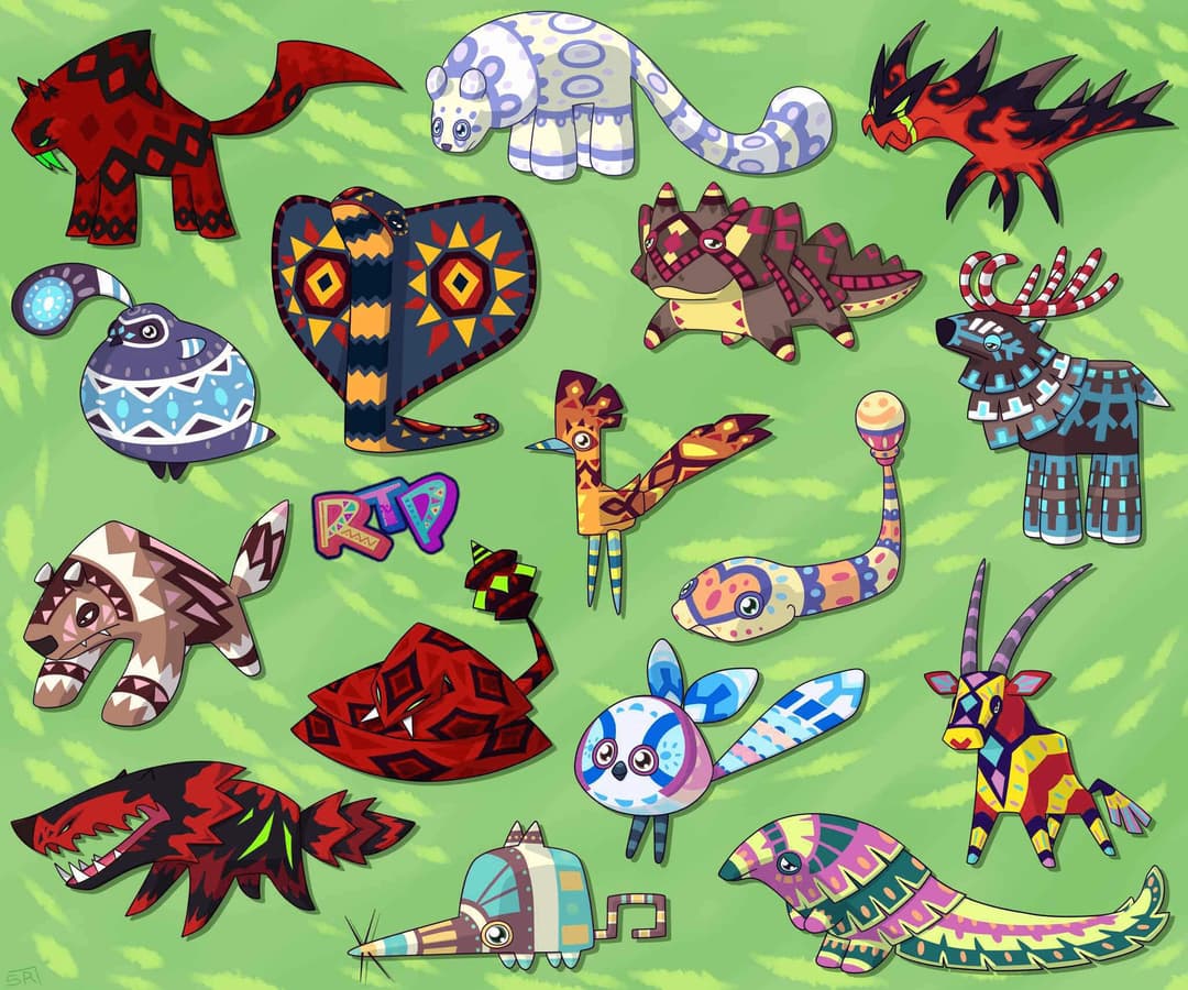 Concept Art - New Pinatas and Sours