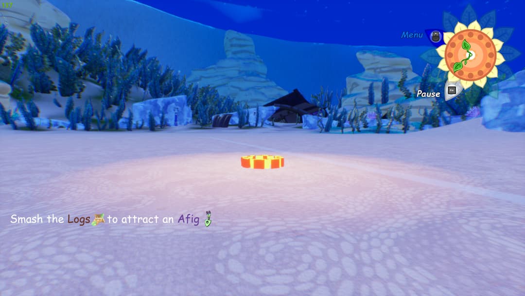 Gameplay Screenshot - Snow Garden