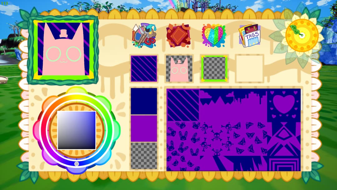 Gameplay Screenshot - Customization Menus